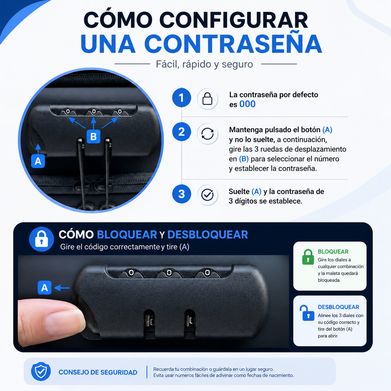 LockWay™ | Diseño antirrobo de máxima seguridad