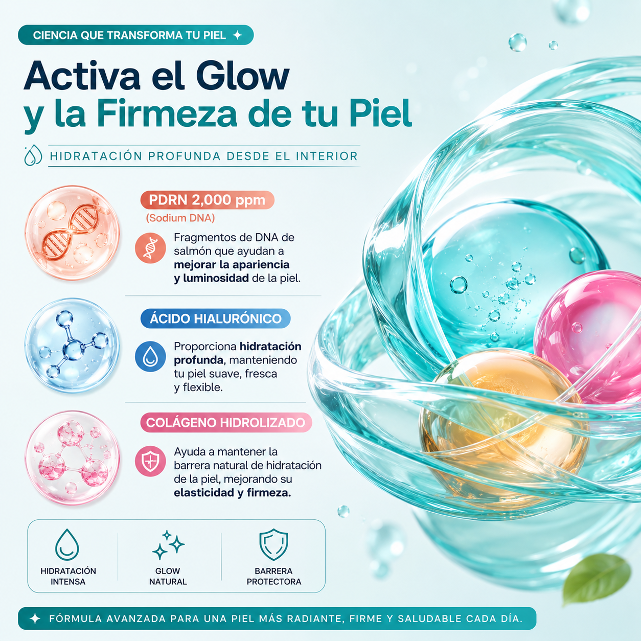 ANUA PDRN Glow™ | Hidratación y Luminosidad