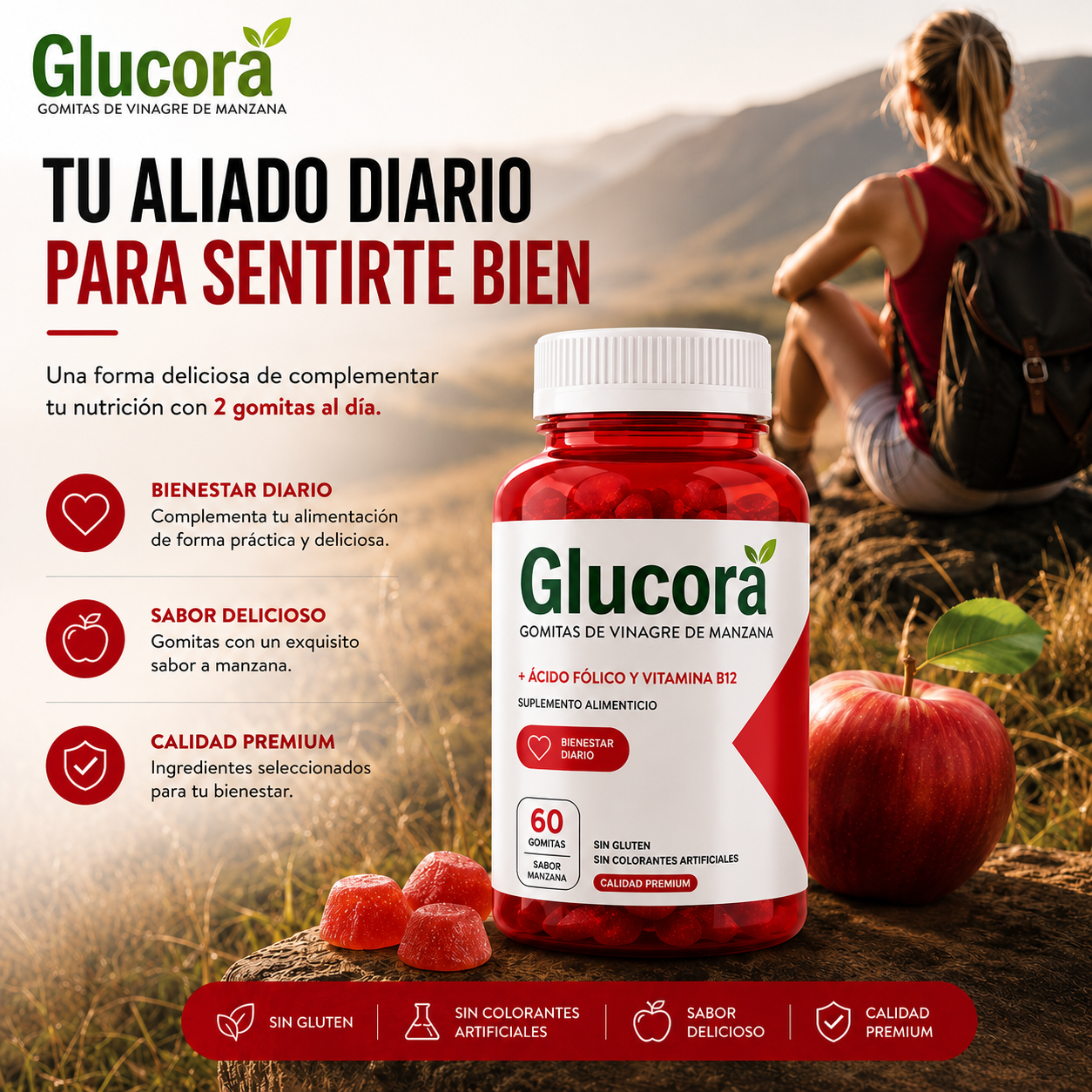 Glucora™ | Controla y Equilibria tu Diabetes