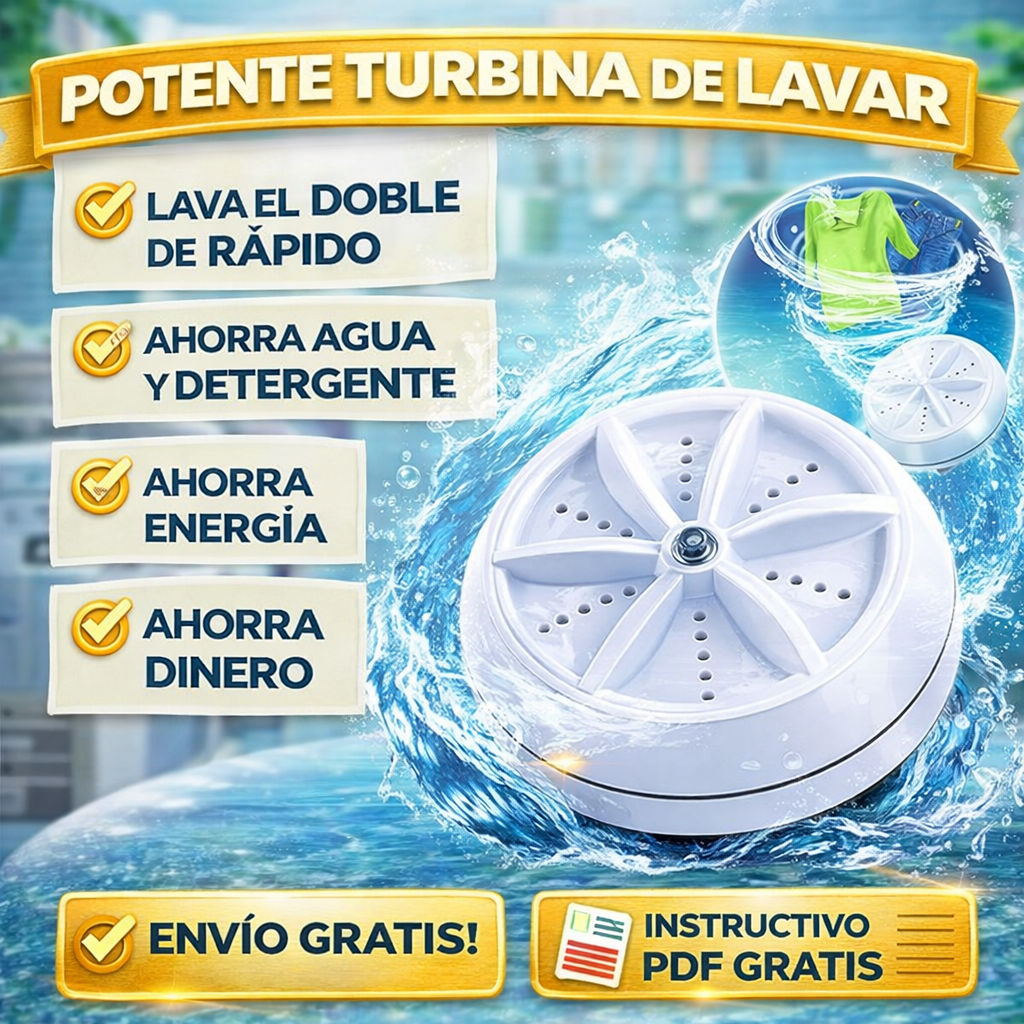 TurboWash | Turbina Lavadora EXTRA (EL MAS LLEVADO 🔥)
