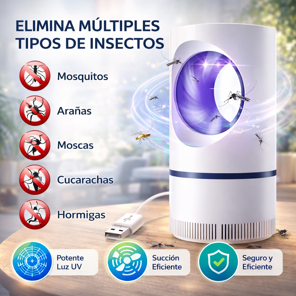 FlyTrap | Elimina Moscas y Mosquitos al Instante
