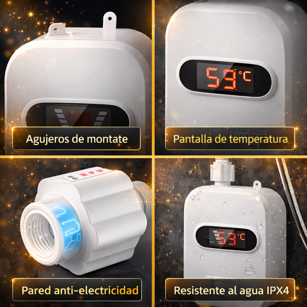 HeatFlow™ • Boiler Eléctrico • Ahorro de energía • Incluye Todo