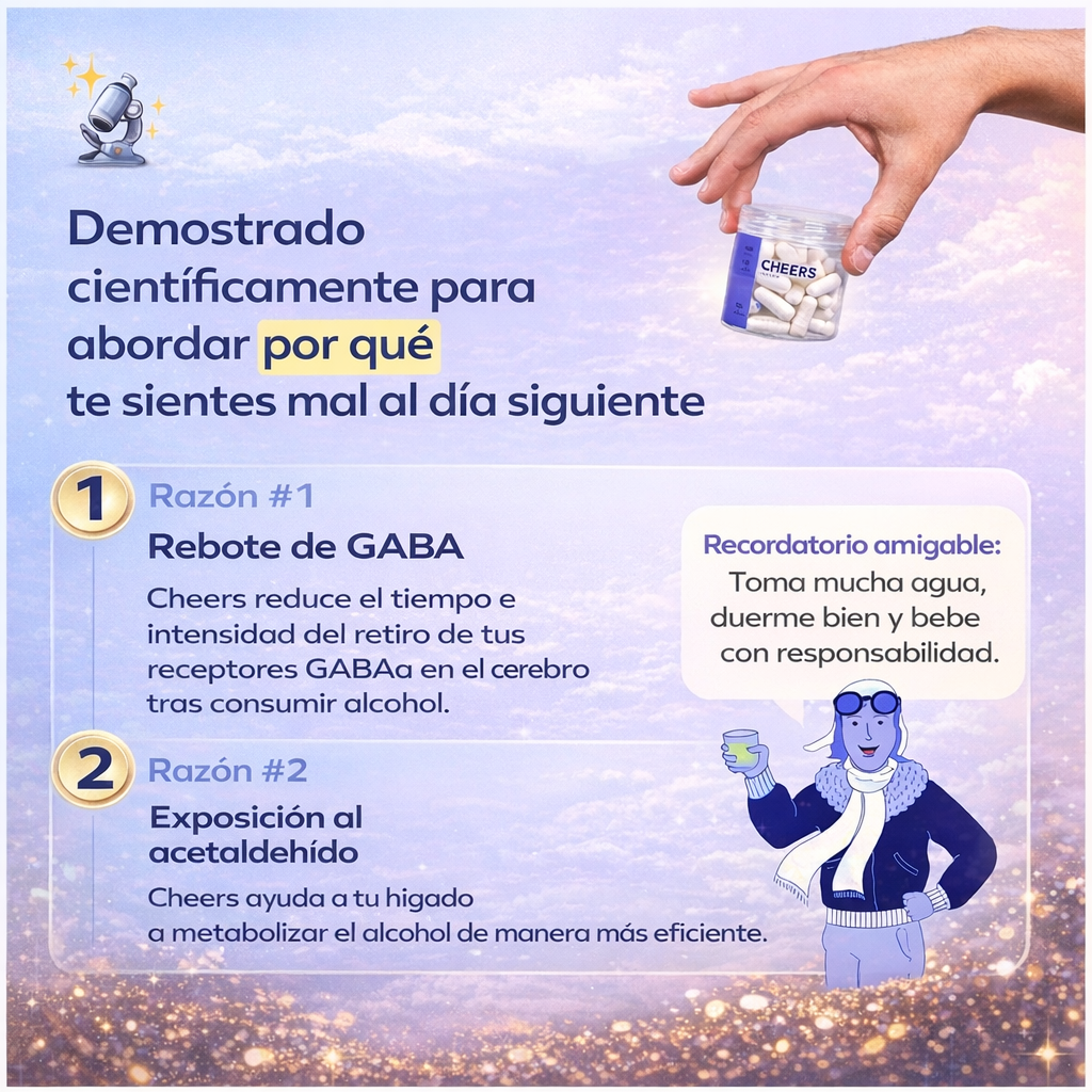 Cheers | Suplemento Hepatico Anti-Cruda