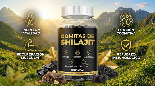 Shilajit Gummies (El Complemento Perfecto para Potenciar Tu Creatina)