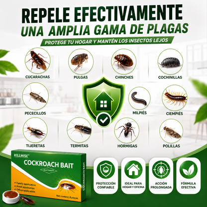 RoachOff™ | Repelente De Cucarachas | Protege tu hogar