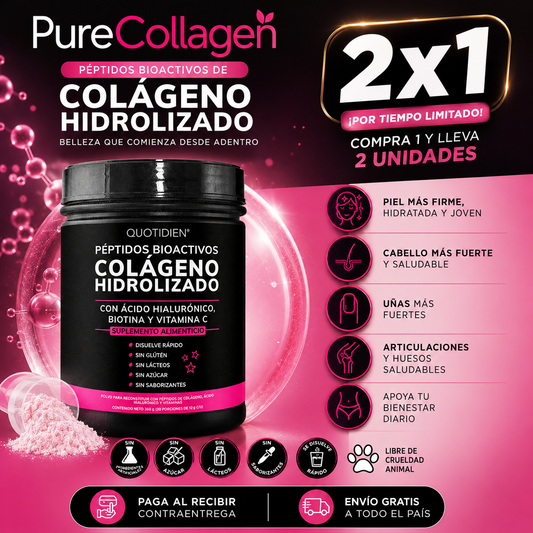 2x1 Spl Colageno | Mejora apariencia de la piel, cabello y mas