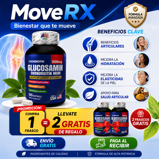 MoveRX™ | Spl Glucosamina | Apoya tus articulaciones