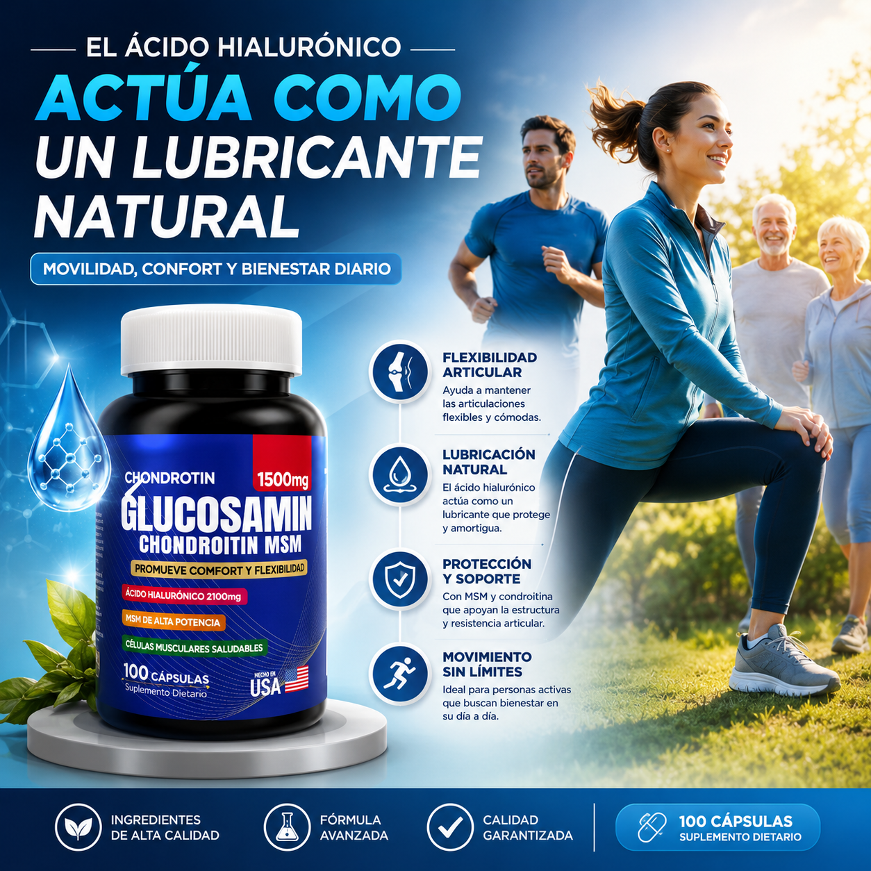 MoveRX™ | Spl Glucosamina | Apoya tus articulaciones