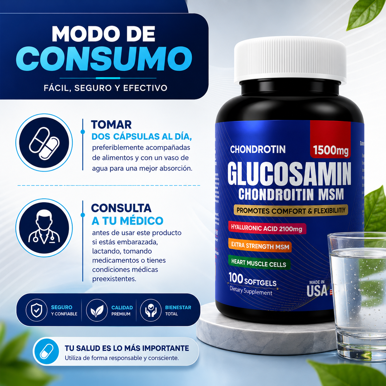 MoveRX™ | Spl Glucosamina | Apoya tus articulaciones