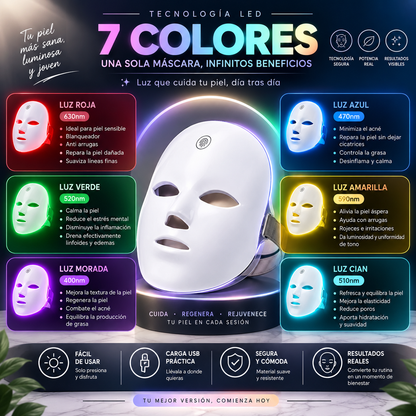Máscara LED | Tratamiento Facial