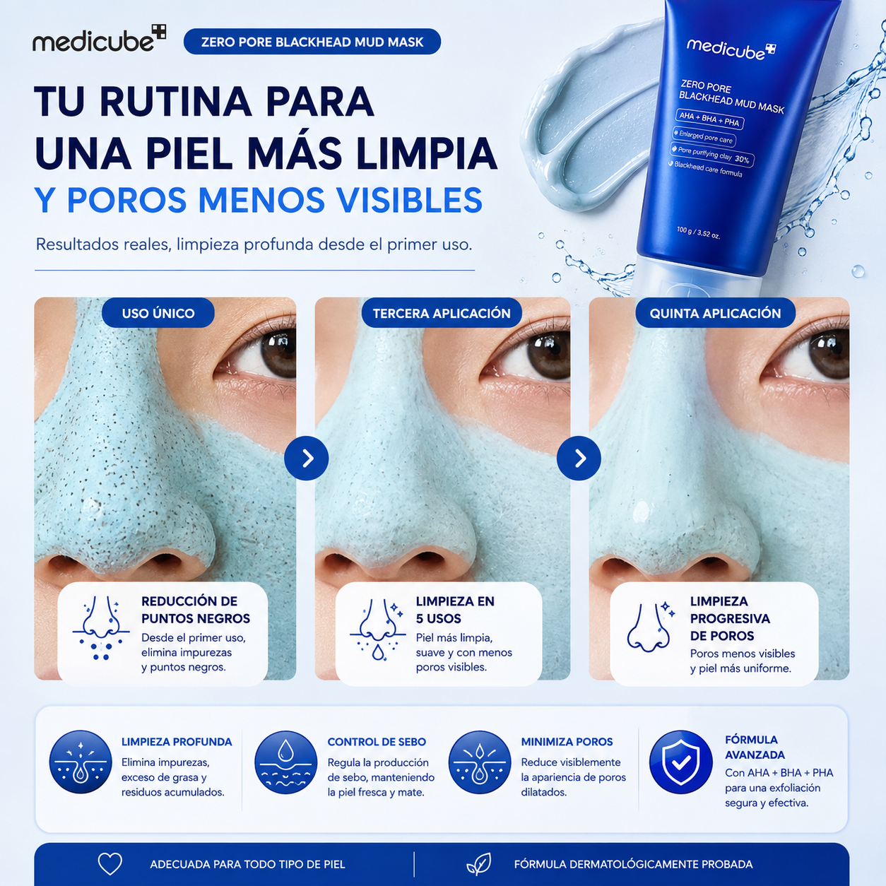 Medicube | Mascarilla Facial De Arcilla
