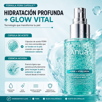 ANUA PDRN Glow™ | Hidratación y Luminosidad