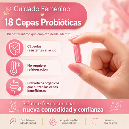 Vivonu Probioticos Mujer | Ayuda a mantener el equilibrio de la flora íntima