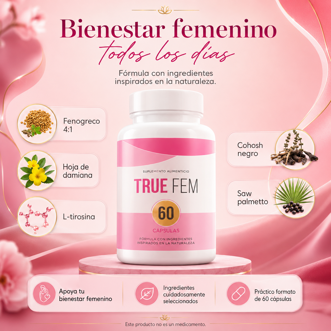 True Fem | Balance Mujer | Bienestar femenino