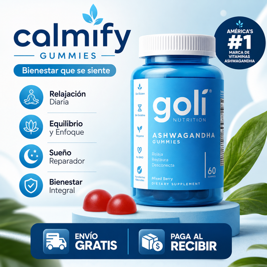 Calmify™ | Suplemento Ashwaganda | Relajación y bienestar