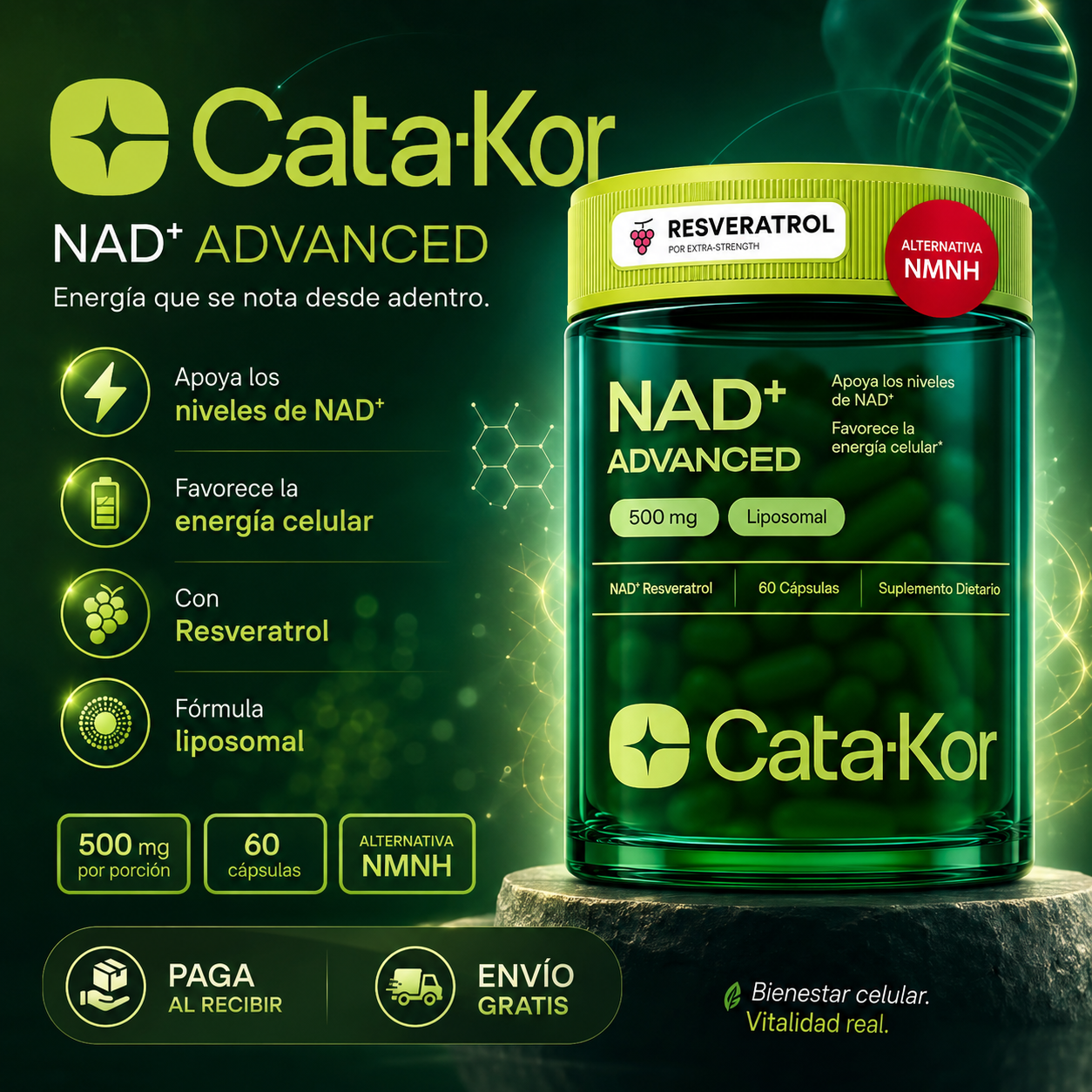 Nad Resveratrol | Energía y Vitalidad