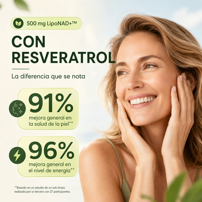 Nad Resveratrol | Energía y Vitalidad