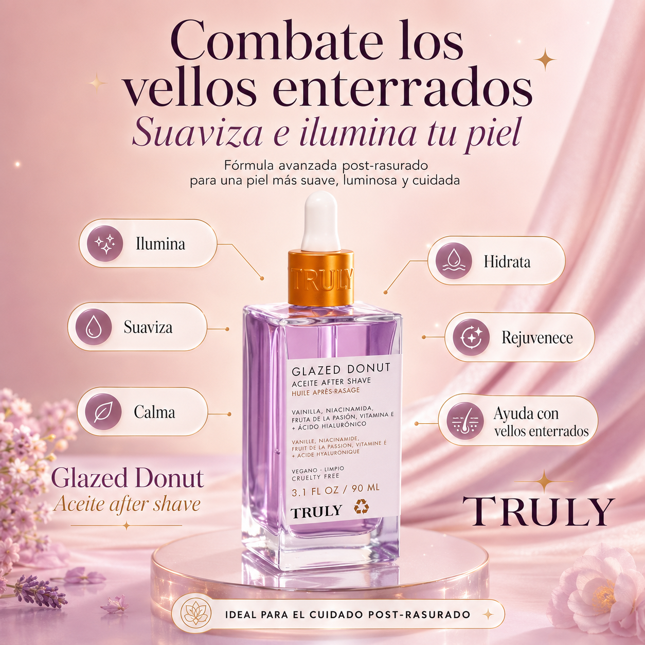 Truly | Aceite de afeitado Glazed Donut