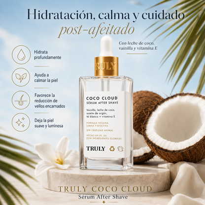 Truly Beauty Coco Cloud | Sérum Para Después Del Afeitado