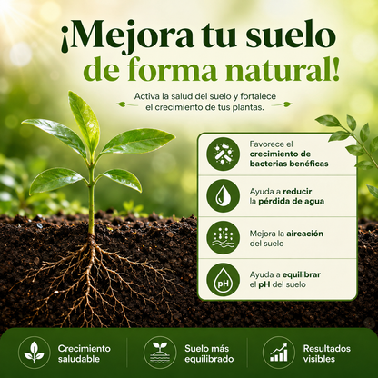 Viresta Soil Activator™ | Activador de Suelo para Plantas Más Fuertes y Saludables
