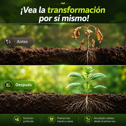 Viresta Soil Activator™ | Activador de Suelo para Plantas Más Fuertes y Saludables