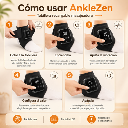 AnkleZen™ | Tobillera Inteligente de Masaje