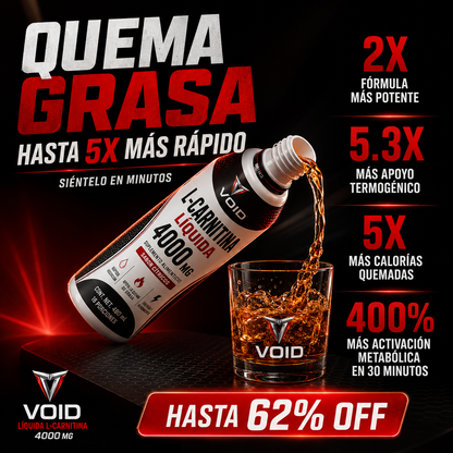 Void | Suplemento Carnitina Liquida 3000