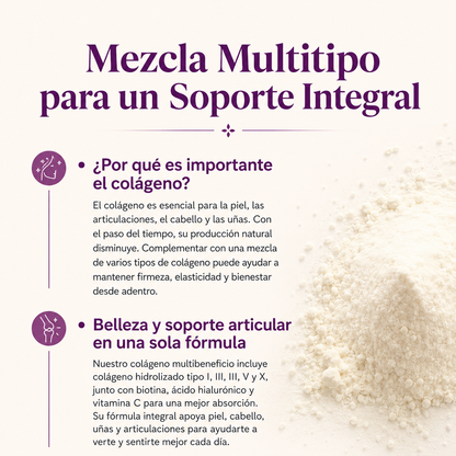 Micro Ingredients | Péptidos de colágeno múltiples | Sin sabor