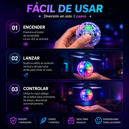 AeroSphere™ | Dron Esfera | Diversión aérea