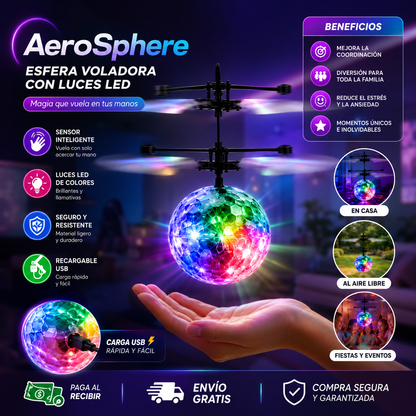 AeroSphere™ | Dron Esfera | Diversión aérea