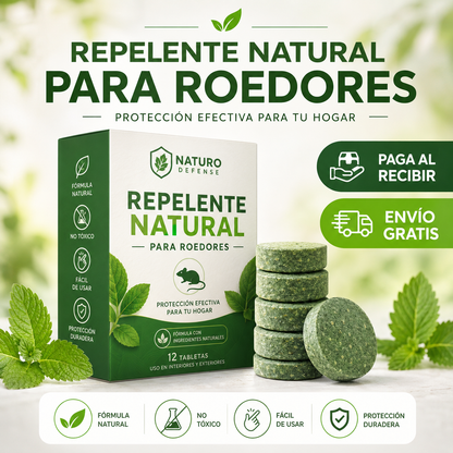 Repelente De Roedores | Natural Y De Menta