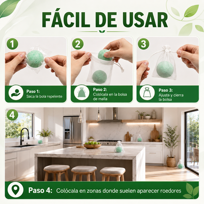 Repelente De Roedores | Natural Y De Menta