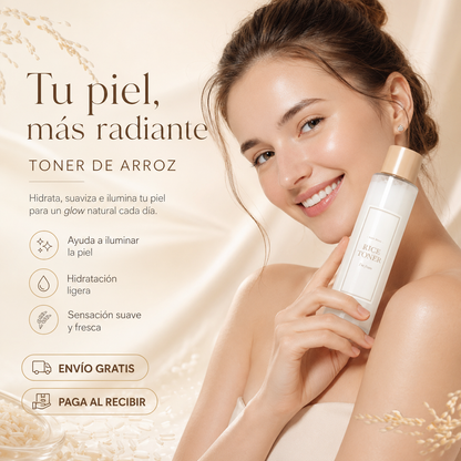 Rice Toner™ | Skincare Coreano | Tonico Facial De Arroz