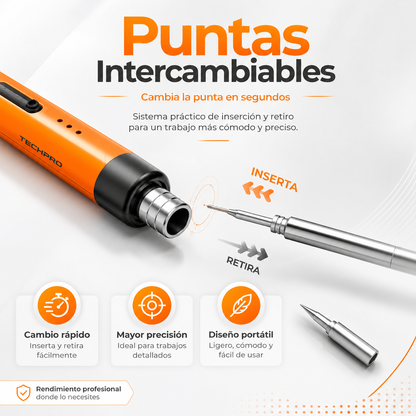 Heatpro™ | Kit Soldador | Usb Recargable Temperatura