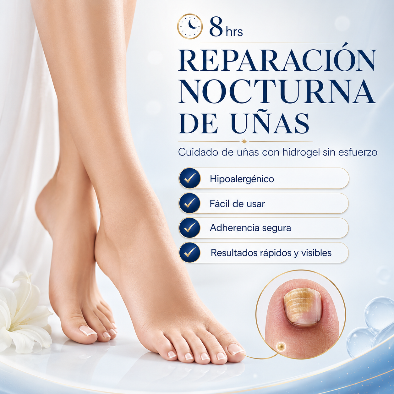Fungail Nail™ | Parche Para Hongos | Mejora el aspecto de uñas dañadas