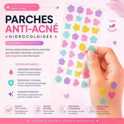 PuriParch™ | Parches Acne | Absorbe impurezas visibles