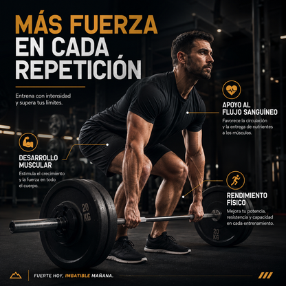 Nitric™ | Suplemento Oxido Nitrico | Mejor rendimiento muscular