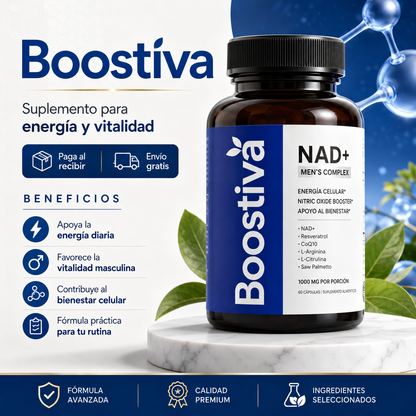 Boostiva™  | Suplemento Selerb Nad Mens Complex