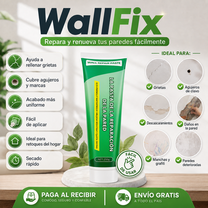 WallFix™ | Pasta repara paredes | Repara Grietas al Instante
