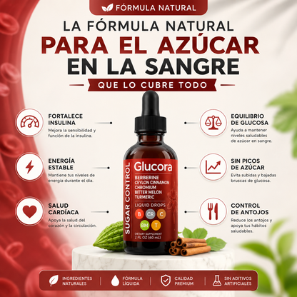 Glucora™ |  Baja y equilibra tu Diabetes