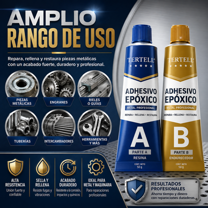 Pegamento Industrial A Y B | Reparacion Metales Soldadura Fría