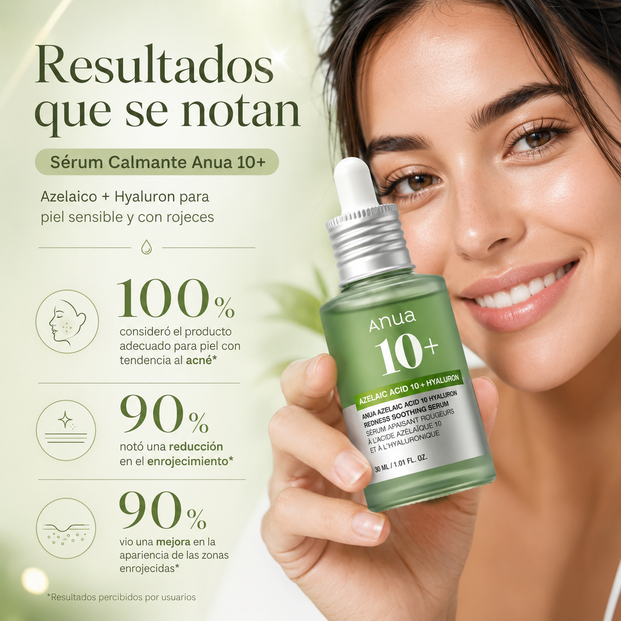 Anua™ | Sérum Ácido Azelaico | Calmante Antiimperfecciones