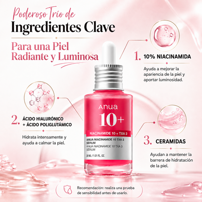 Anua™  | Sérum Niacinamida | Aclara manchas