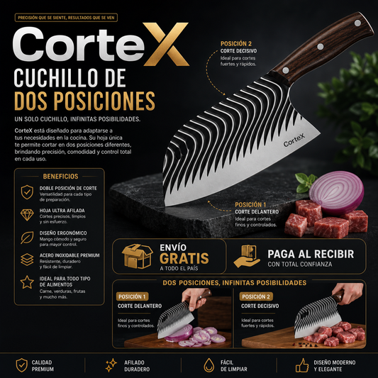 CorteX™ | Cuchillo Chef | Precisión total