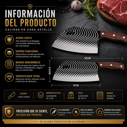 CorteX™ | Cuchillo Chef | Precisión total