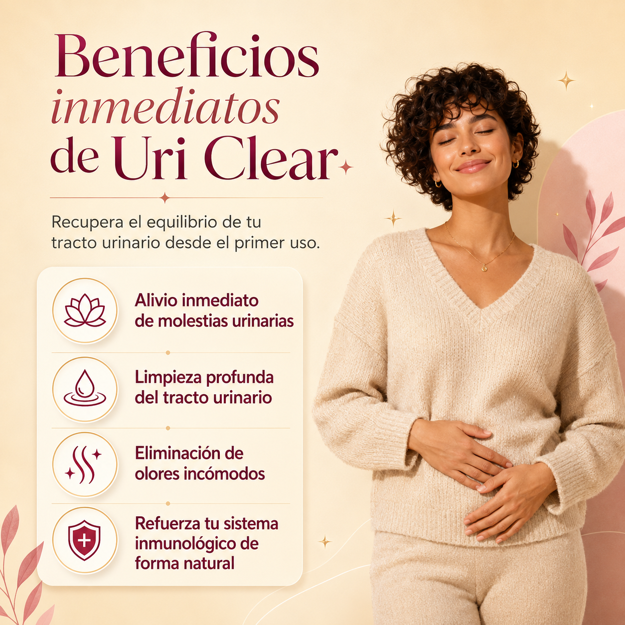 Uri Clear™ | Suplemento | Apoyar la limpieza del tracto urinario