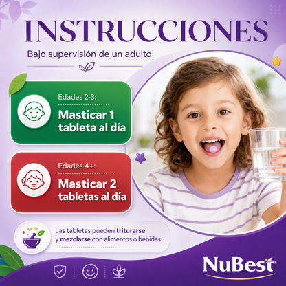 Nubest | Suplemento | Apoya huesos fuertes
