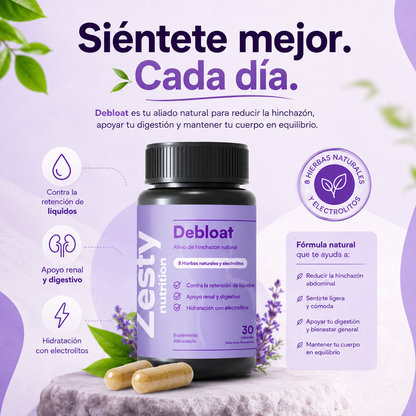 Debloat | Apoyo de Drenaje Linfático