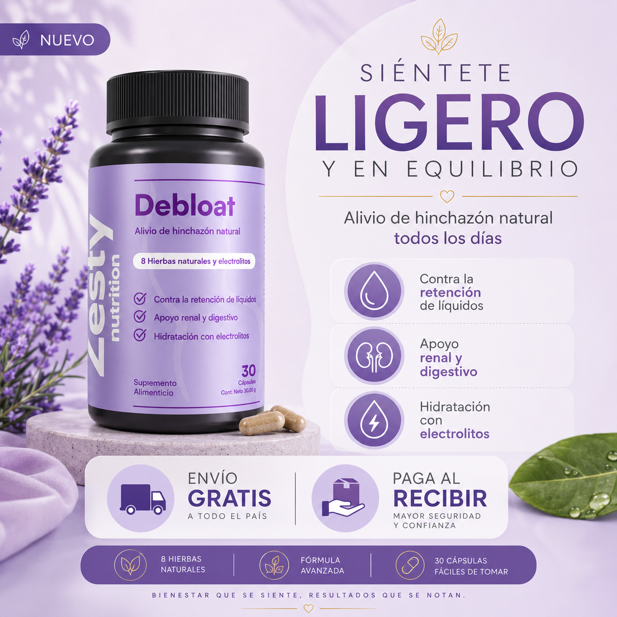 Debloat | Apoyo de Drenaje Linfático