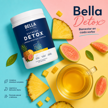 Extreme Detox | Suplemento | Apoyo digestivo y Limpieza intestinal.